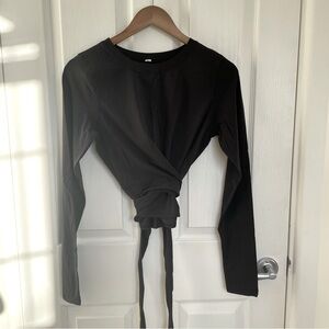 LULULEMON Wrap Crop Top